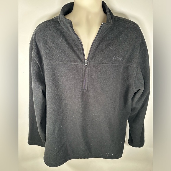 Cabellas men’s black fleece pullover size XL - Picture 1 of 5